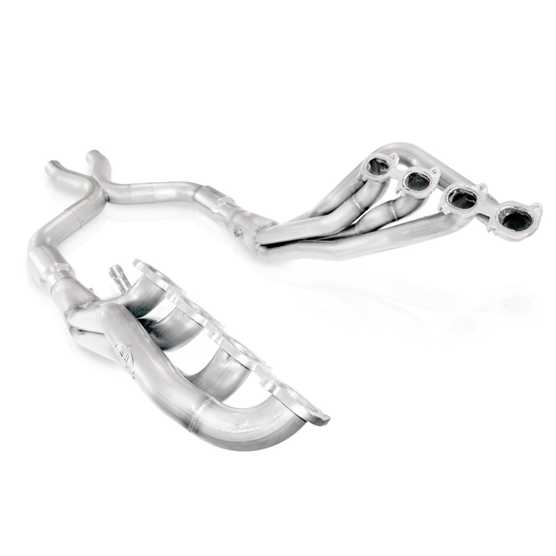 Ford Mustang Performance Exhaust - Stainless Works - Long Tube Headers with High-Flow Cats and 3in X-Pipe - `11-`14 Ford Mustang Performance Exhaust - Stainless Works - Long Tube Headers with High-Flow Cats and 3in X-Pipe - `11-`14